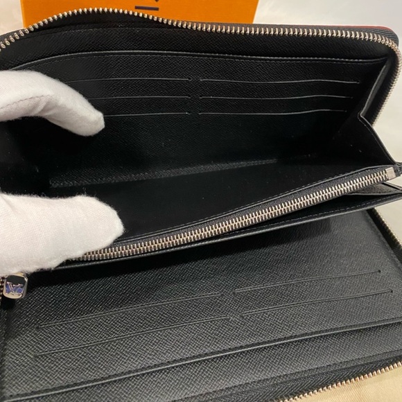 Louis Vuitton Limited Edition Damier Graphite Alps Zippy Wallet Organizer W COA - Picture 2 of 16